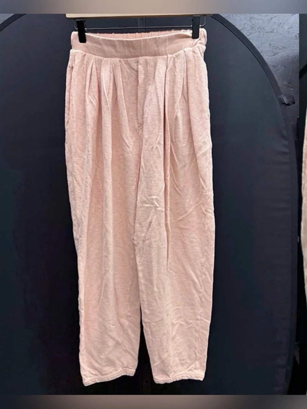 Free People Beach Pink Peach Cotton Pants - Picture 6 of 6